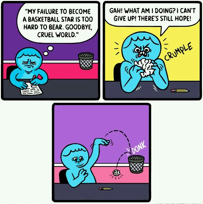 MY FAILURE TO BECOME GAH WHAT AM DOING CANT ABASKETBALL STARISTOO GIVE UP THERES STILL HOPE HARD TO BEAR GOODBYE CRUEL WORLD
