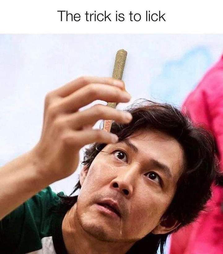 The trick is to lick