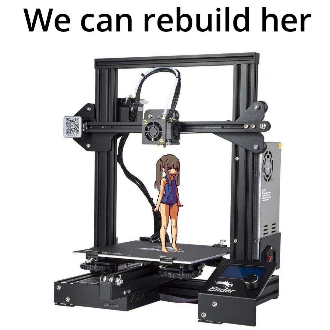 We can rebuild her