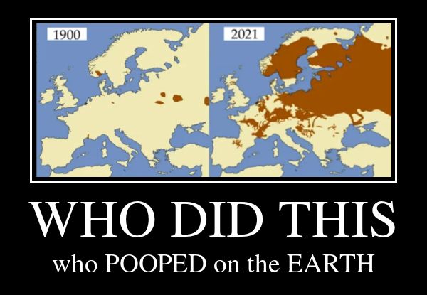 WA ORDIIDMNSIN who POOPED on the EARTH