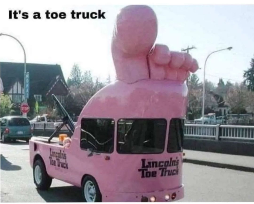 Its a toe truck