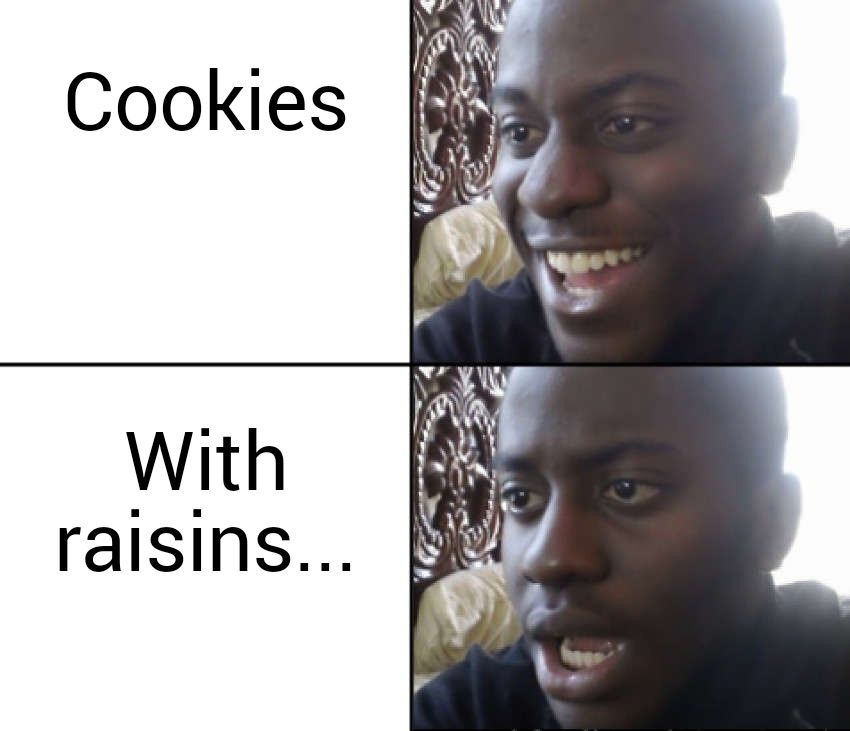 Cookies With raisins