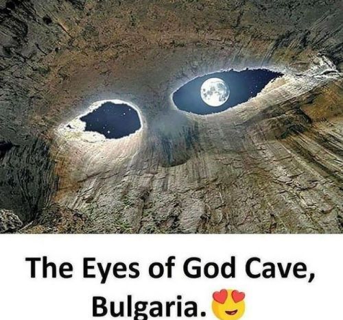 The Eyes of God Cave Bulgaria