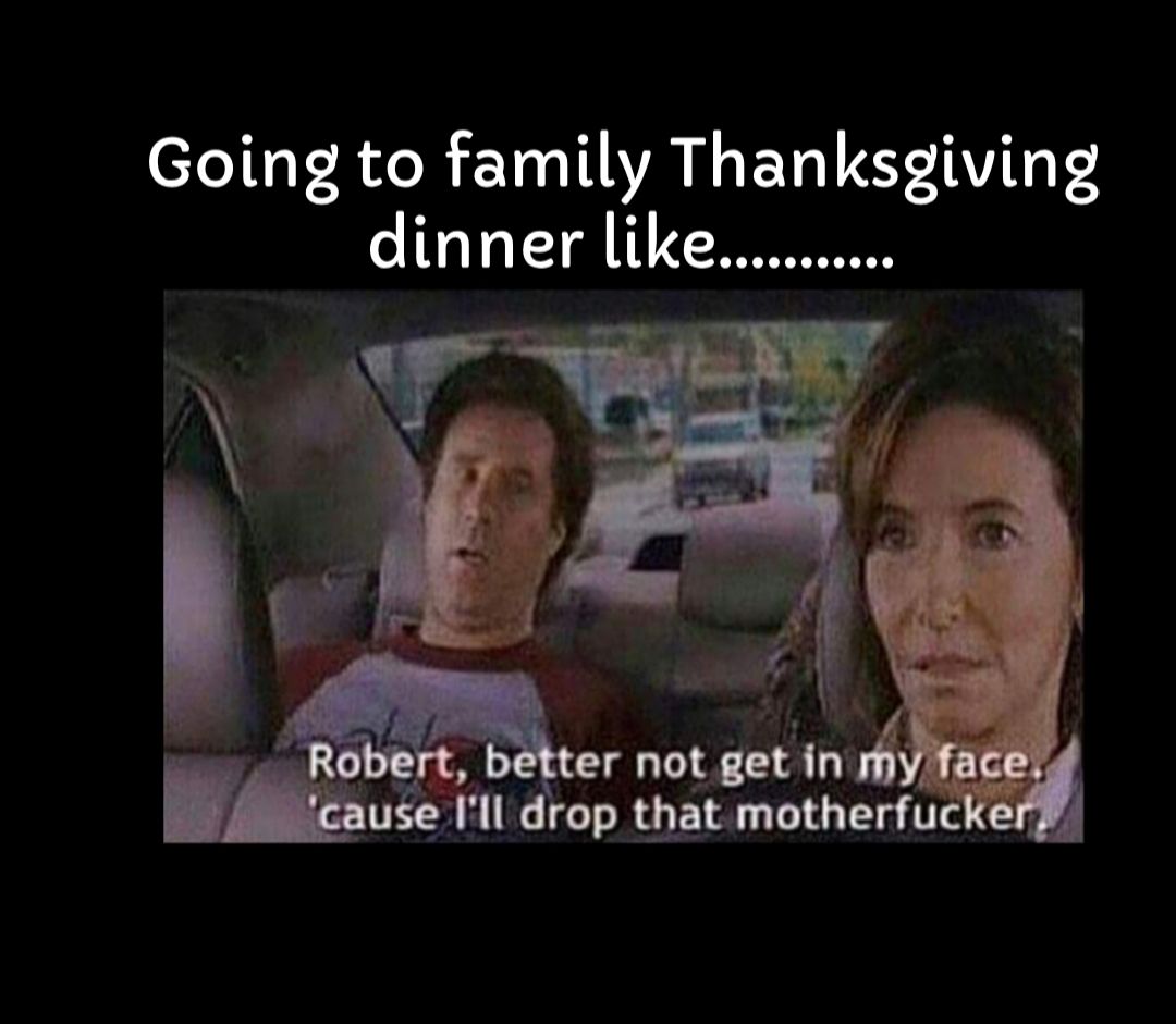 Going to family Thanksgiving