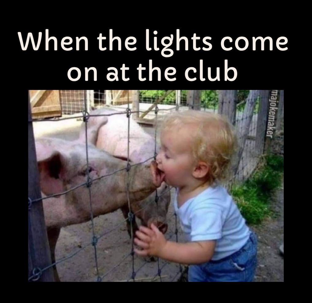 When the lights come on at the_club