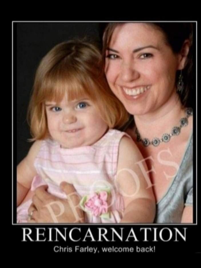 4 REINONITNIE Chris Farley welcome back