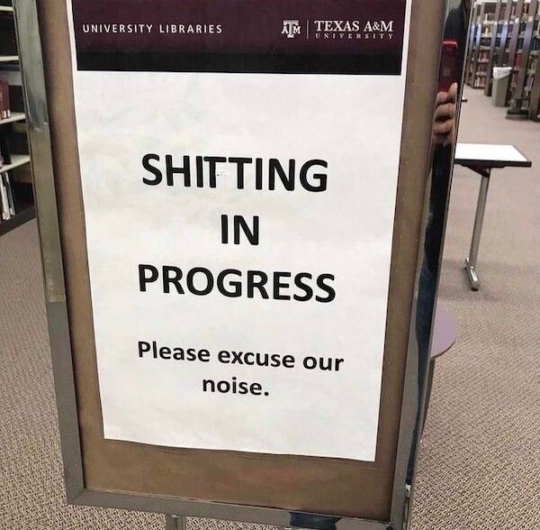 UNIVERSITY LIBRARIES SHITTING IN PROGRESS Please excuse our noise