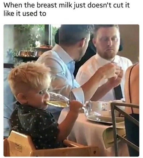 When the breast milk just doesnt cut it like it used to