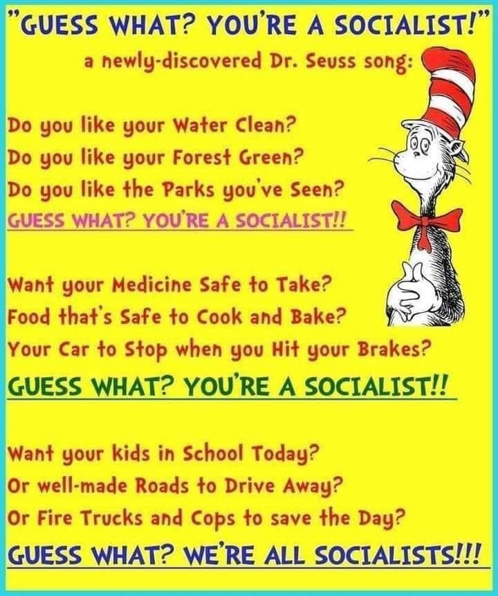 a newly discovered Dr Seuss song 0 you like your Water Clean 0 you like your Forest Green ant your Medicine Safe to Take Food thats Safe to Cook and Bake