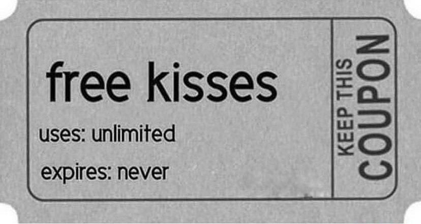 free kisses uses unlimited expires never COUPON