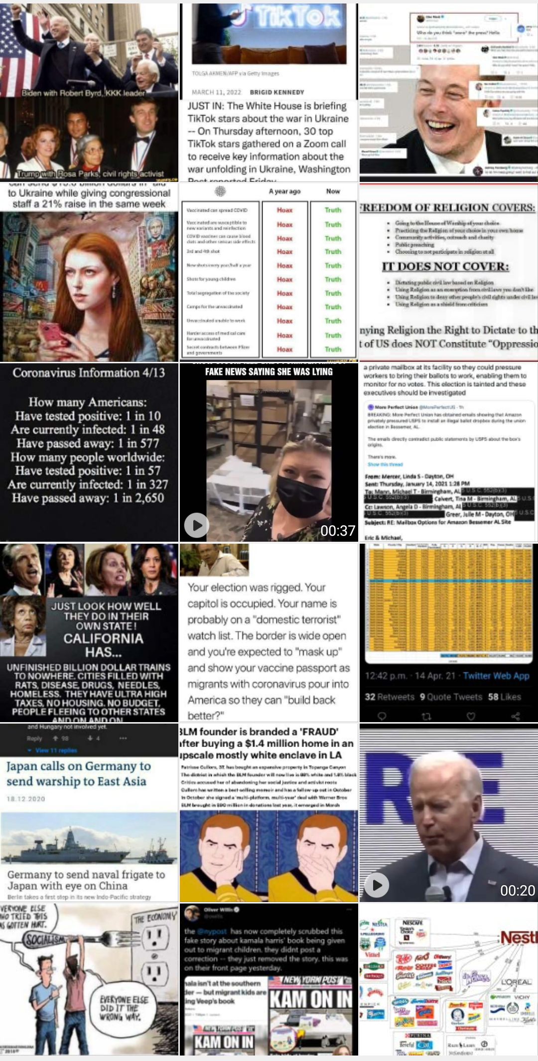 BRIGID KENNEDY JUST IN The White House is briefing TikTok stars about the war in Ukraine On Thursday afternoon 30 top TikTok stars gathered on a Zoom call to receive key information about the war unfolding in Ukraine Washington 1o Ukraine while giving congressional Ayearago Now staff a 21 raise In the same week nying Religion the Right to Dictate to th t of US does NOT Constitute Oppressid Coronav