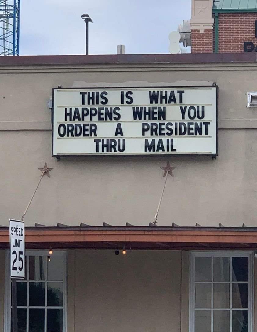 THIS IS WHAT HAPPENS WHEN YOU _ A PRESIDENT F THRU MAIL