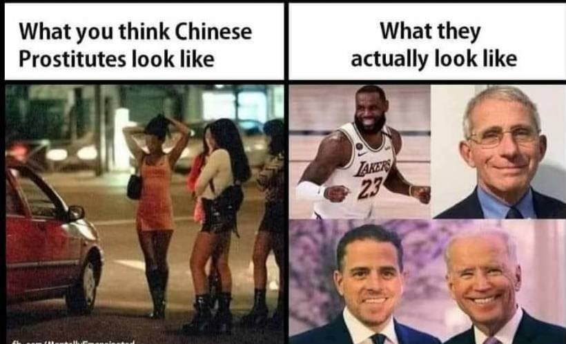 What you think Chinese What they Prostitutes look actually look