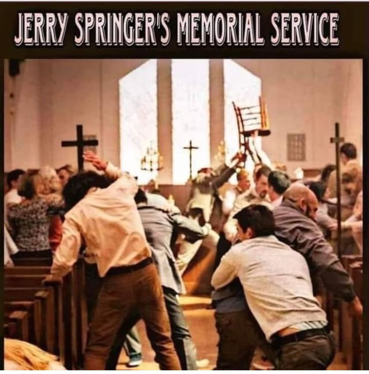 JERRY SPRINGERS MEMORIAL SERVICE