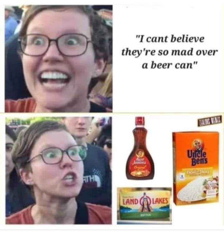 I cant believe theyre so mad over a beer can