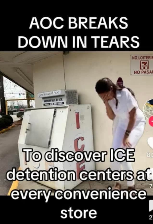 AOC BREAKS DOWN IN TEARS AEED corTenlence store