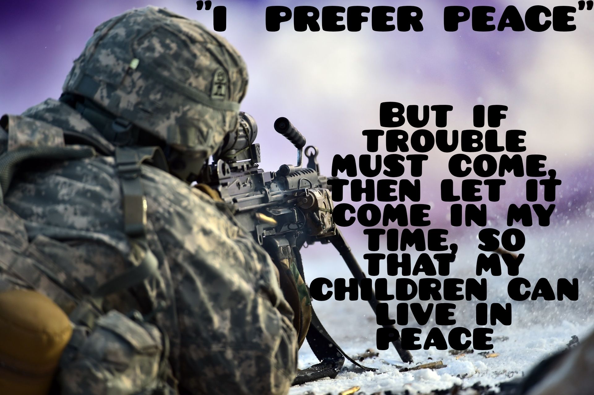 1 4 2 o PREFER PEACE In 2 y _ X Q R