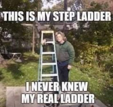 o A LADDER THIS IS i