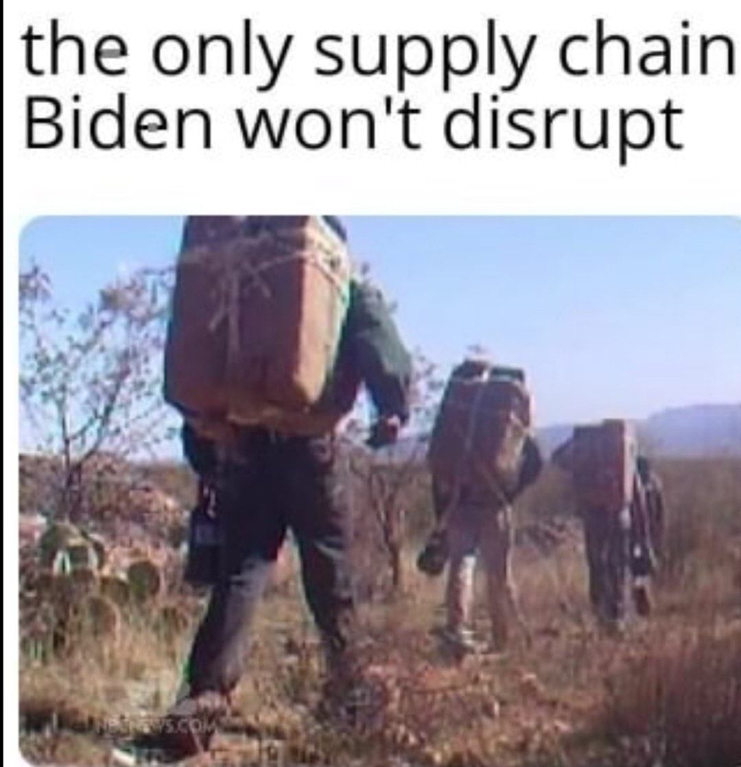 the only supply chain Biden wont disrupt