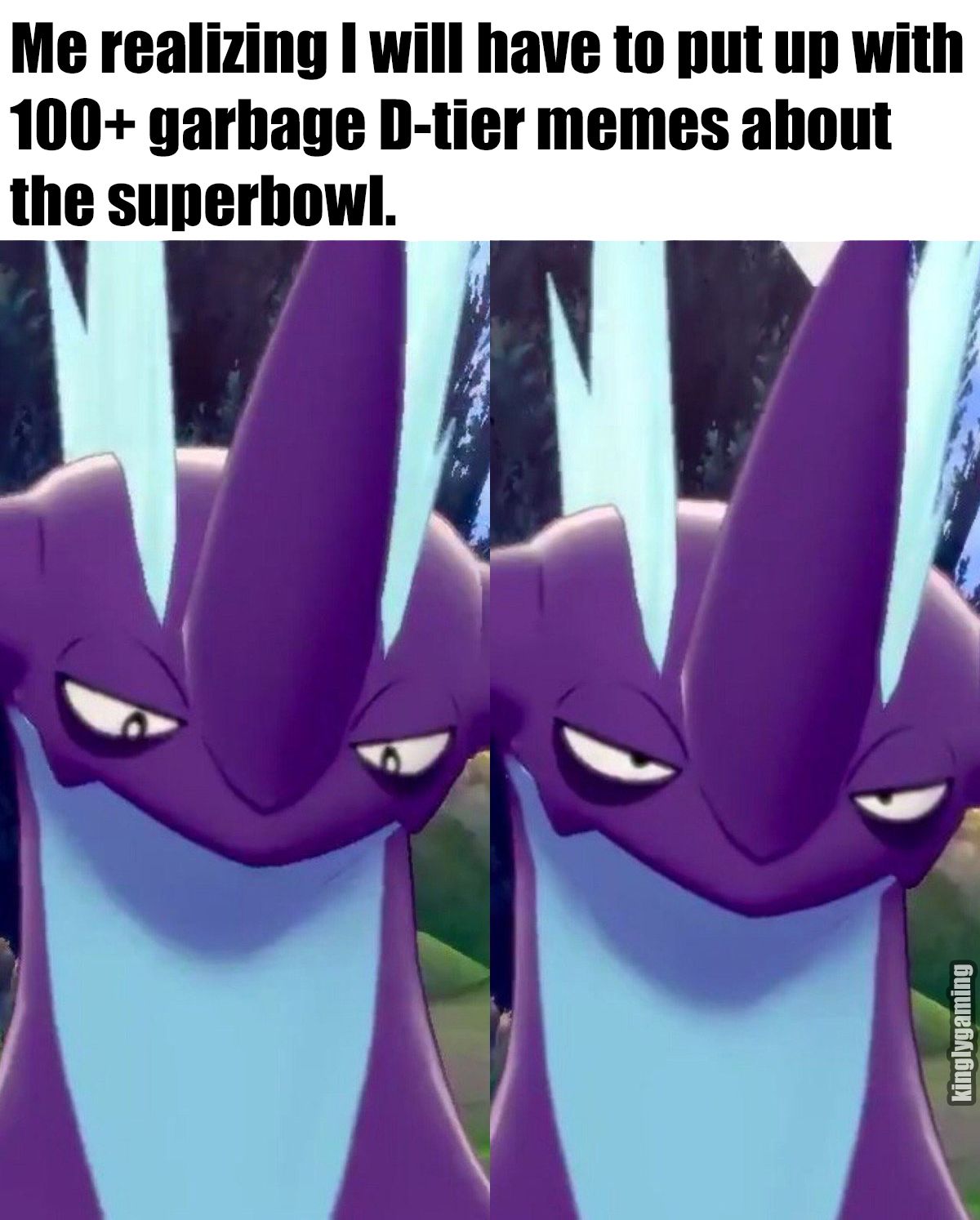 Me realizing will have to put up with 100 garbage D tier memes ahout