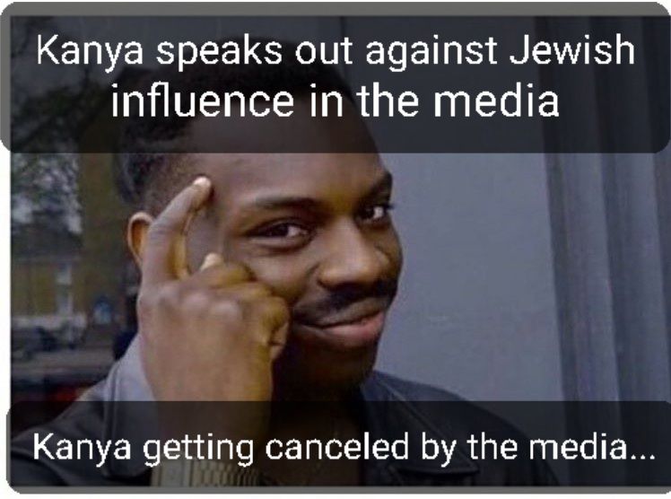 Kanya speaks out against Jewish influence in the media Kanya getting canceled by the media