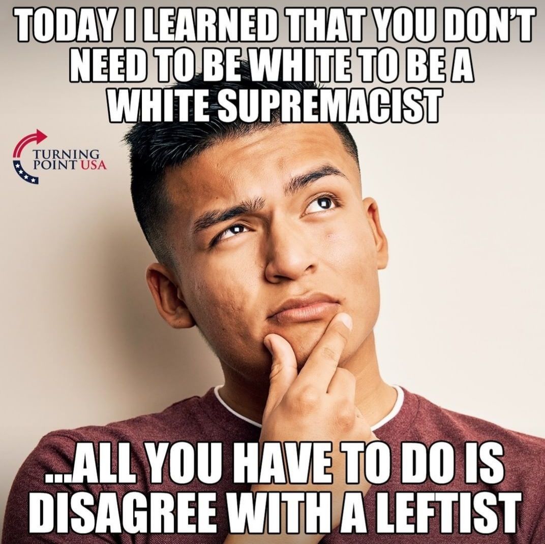 ALL You HAVE if IS DISAGREE WITHA LEFTIST