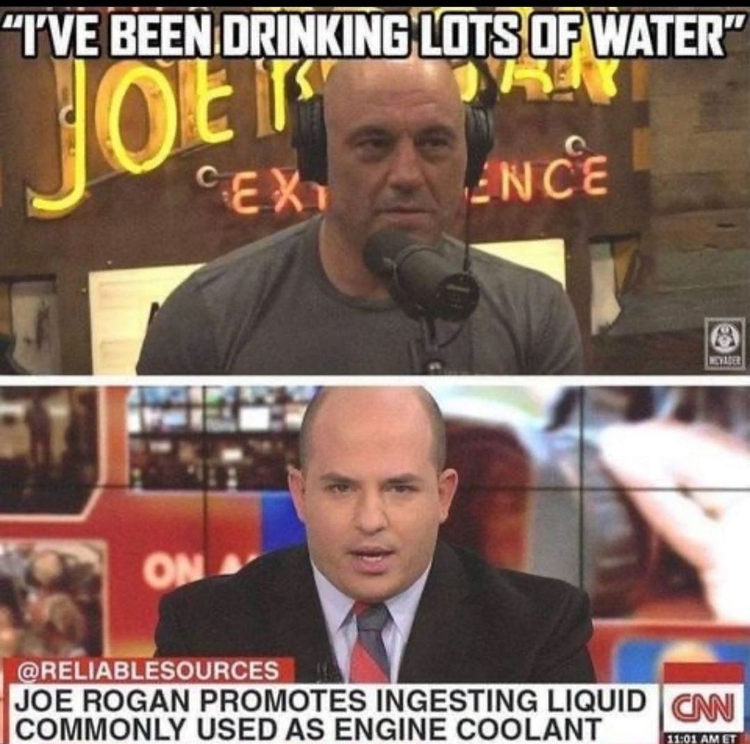 IVE BEEN DRIN ON FLL JOE ROGAN PROMOTES INGESTING LIQUID egy COMMONLY USED AS ENGINE COOLANT