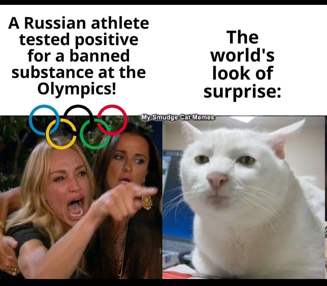 A Russian athlete tested positive The for a banned worlds substance at the look of Olympics surprise