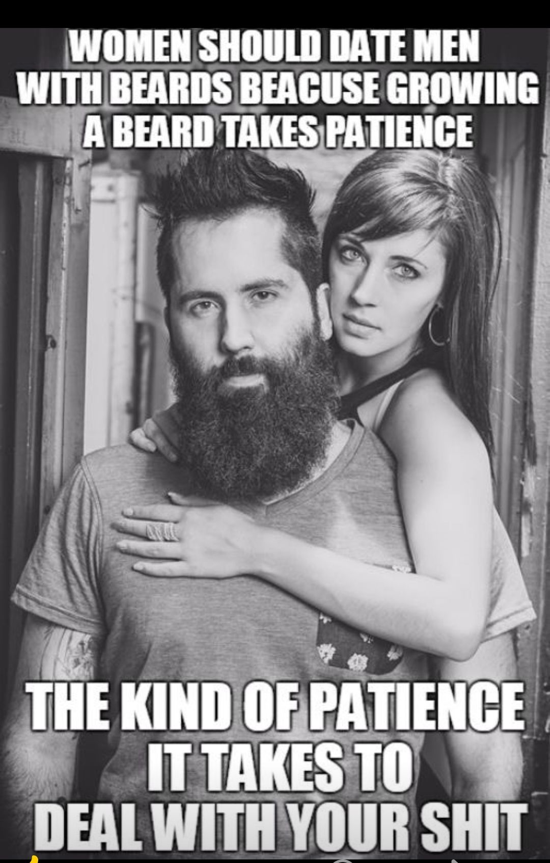 WOMEN SHOULD DATE MEN WITH BEAIIIISLBEAGIISE GROWING e A Billll TAKES PAGE N i r 5 K s o b A y 1 Al i St l e THE IIHII IIF IAIIEIIGE ITTAKESTO 9 DEAL WITHYOUR SHIT