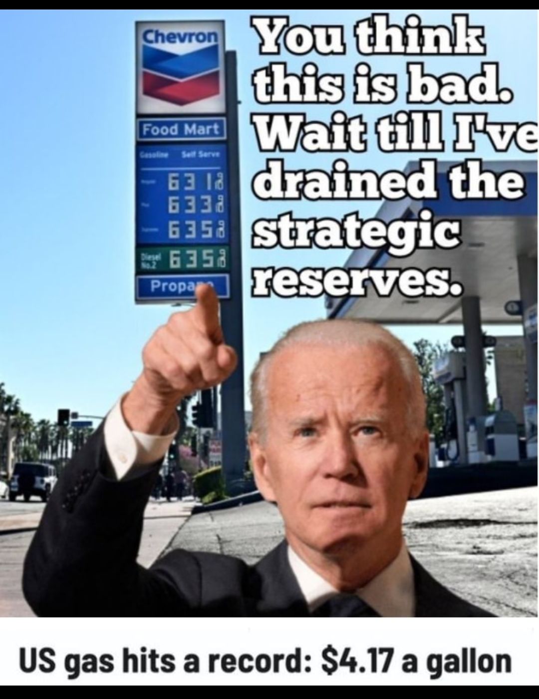 US gas hits a record 417 a gallon