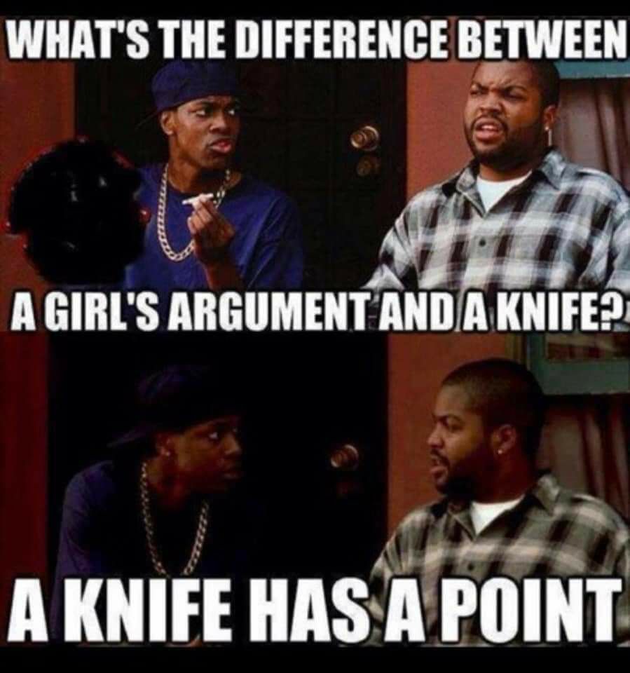 WHATS THE DIFFERENCE BETWEEN V poih i D A KNIFE HAS A POINT