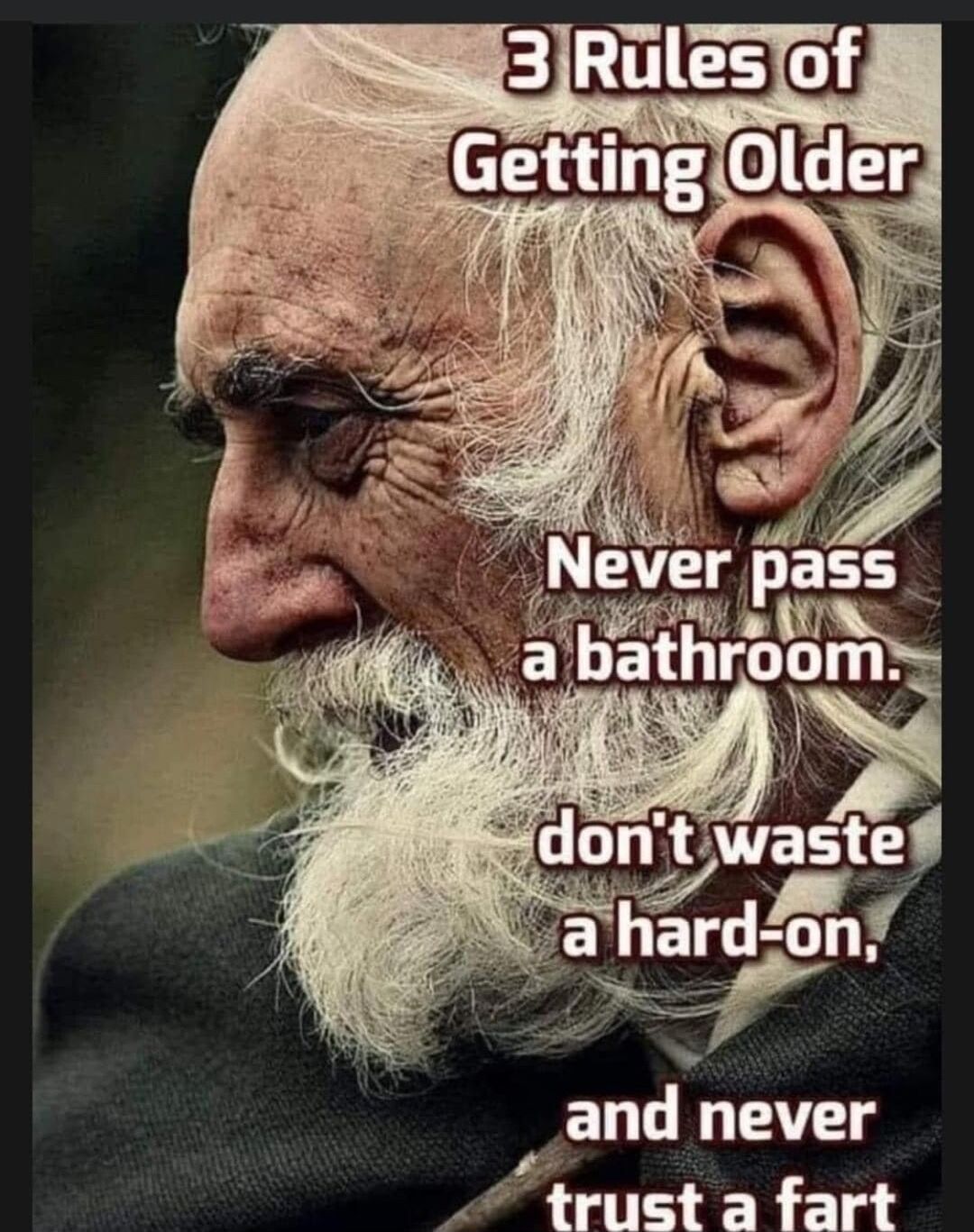 and never trust a fart