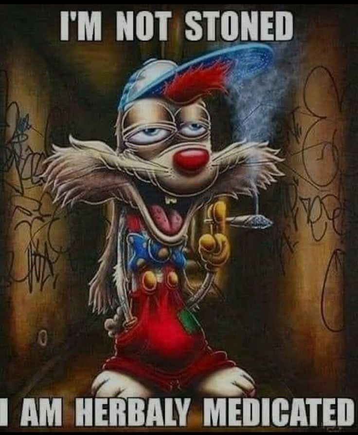 IM NOT STONED AM HERBALY MEDICATED
