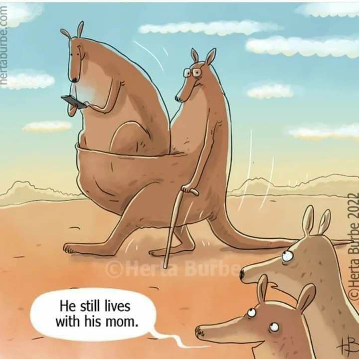 7 He still lives T with his mom z o fae