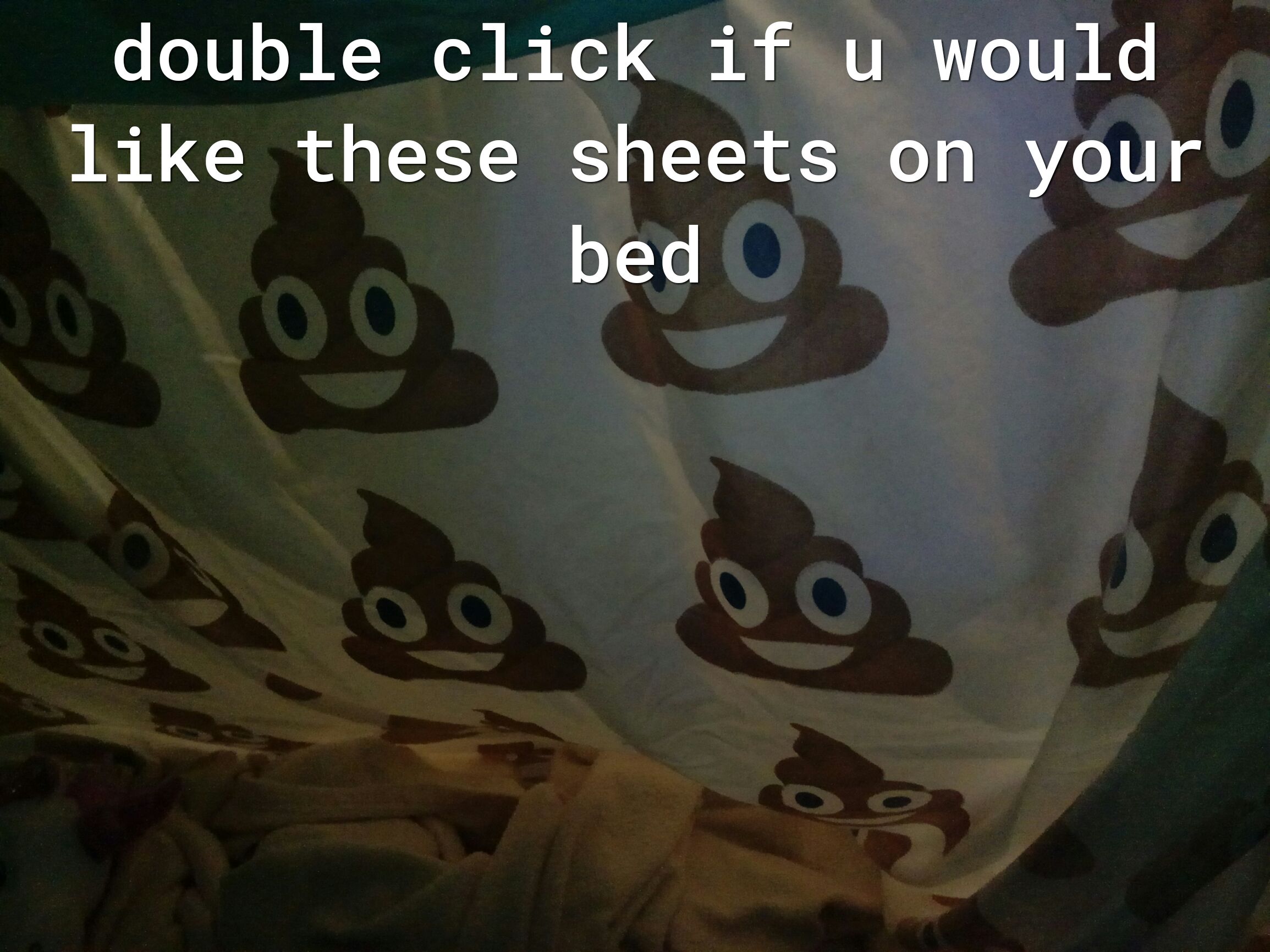 double click if u would like these sheets on your ofo