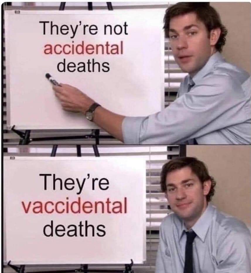 Theyre not accidental deaths Theyre vaccidental deaths