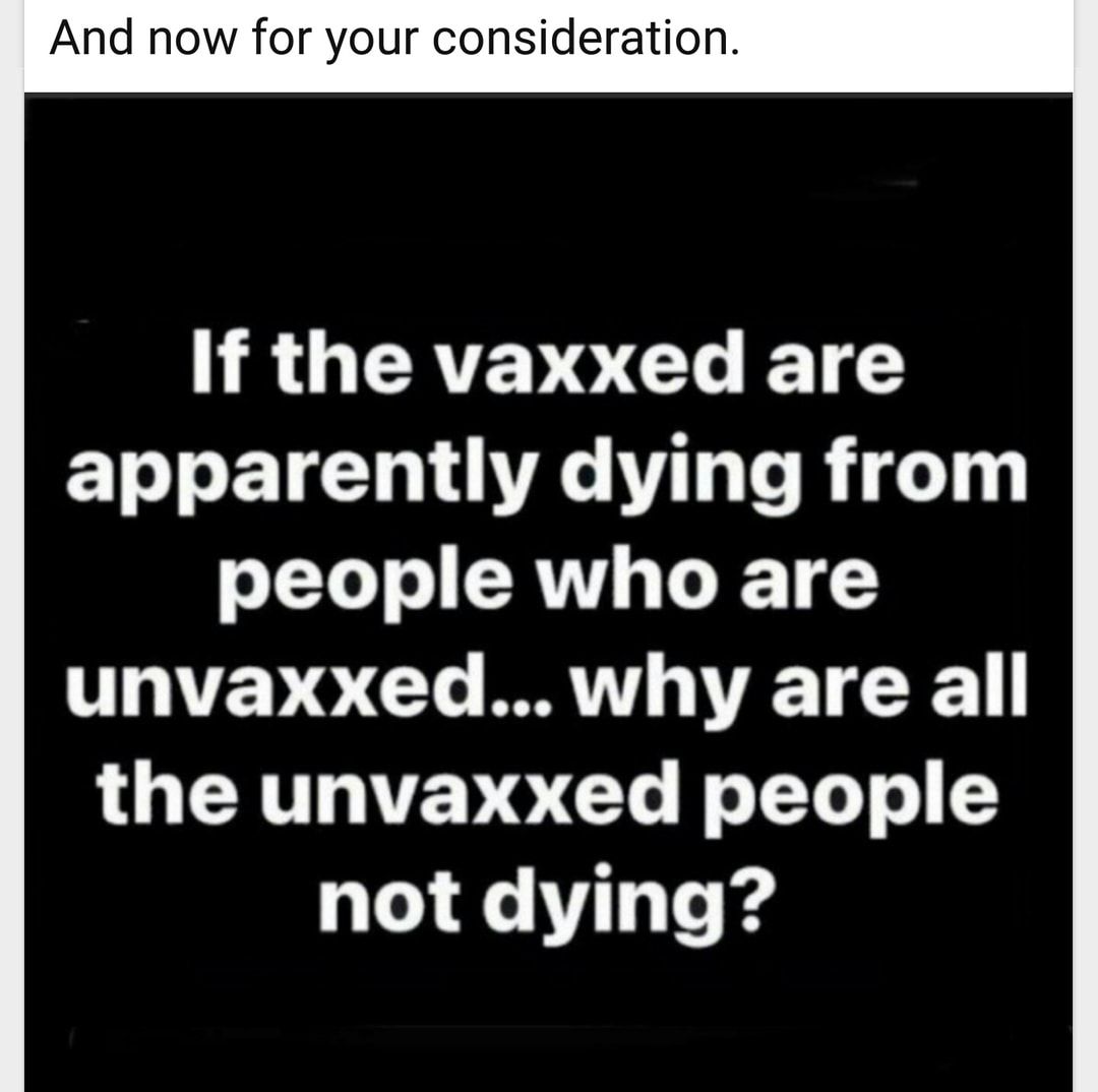 And now for your consideration I R OEATEVOCL TG apparently dying from people who are THATEY G T TET LUCRTHTEY O G BeT Te T not dying