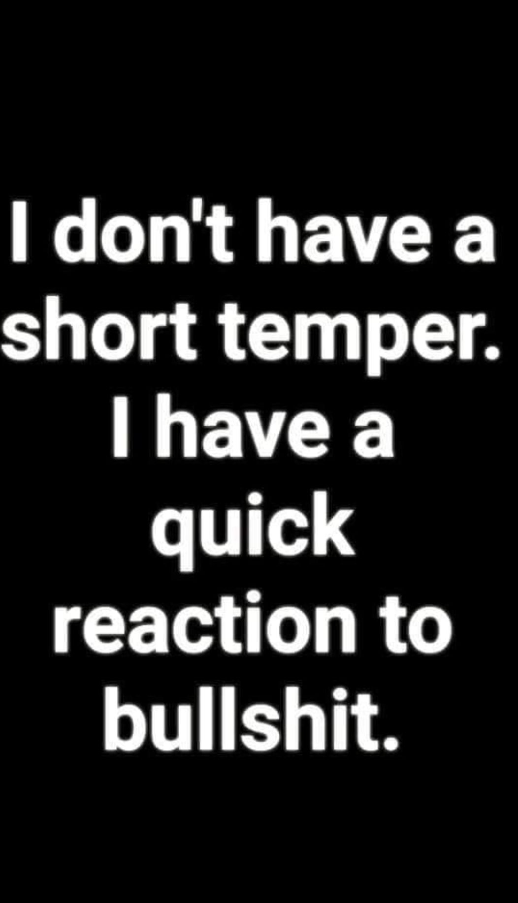 I TG EVEE short temper W EVEE quick L R bullshit