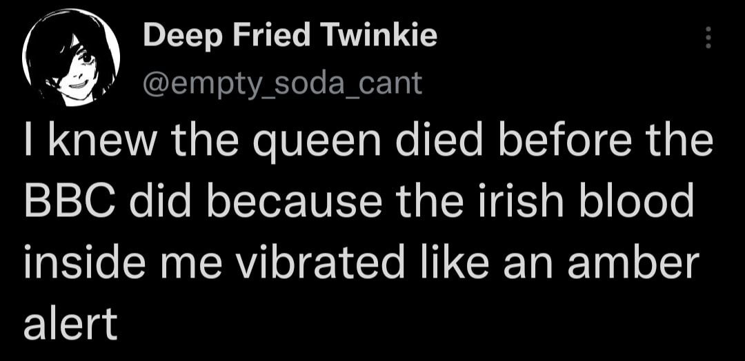 Deep Fried Twinkie empty_soda_cant GETAGIENC VLT We T NoTi o Ria 1 221020 o N oTTor N EICR U p SR 1 Wol loToTe inside me vibrated like an amber alert