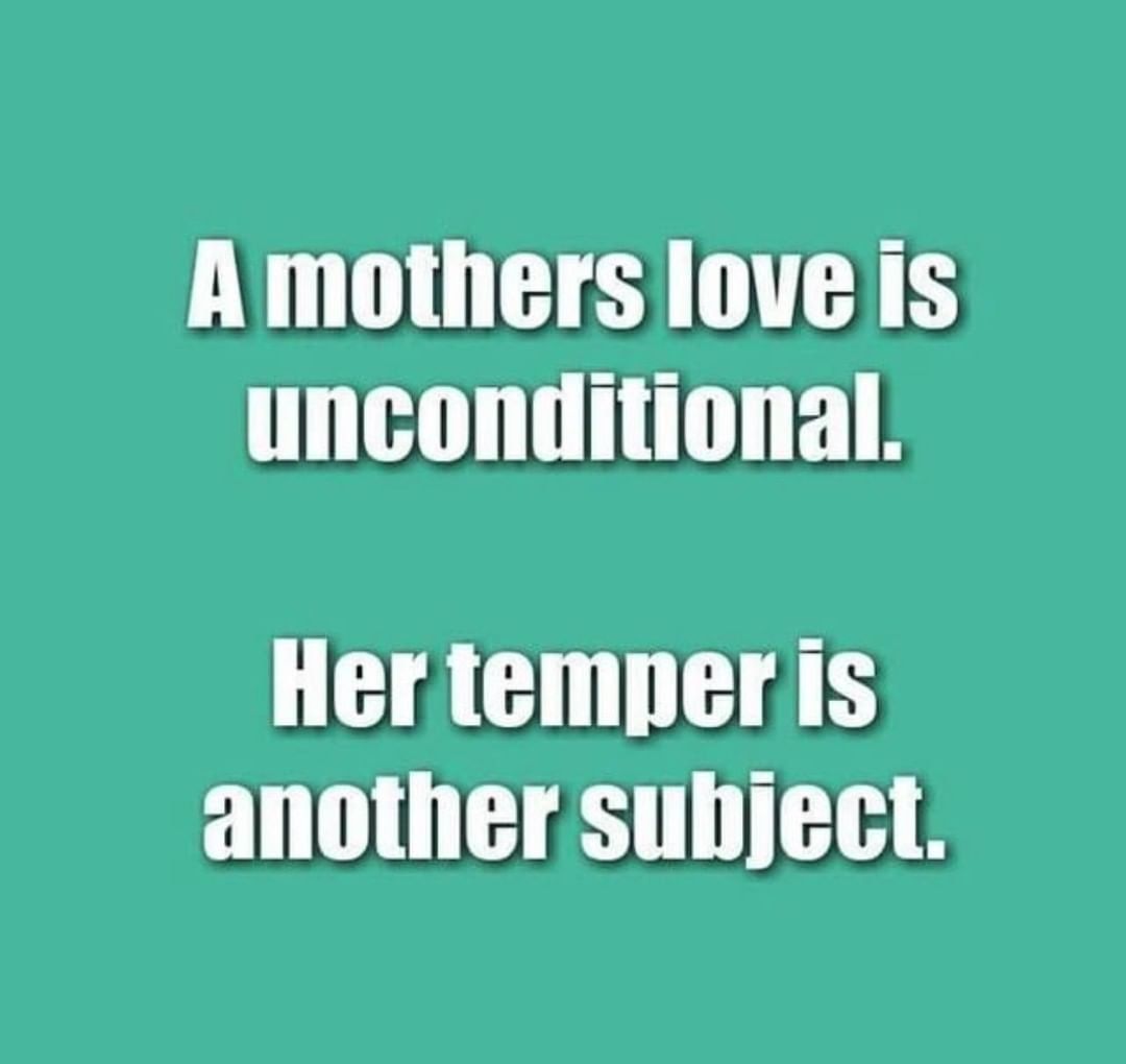 Amothersioveis unconditional L HAG T another suhject