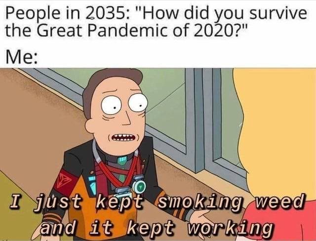 People in 2035 How did you survive the Great Pandemic of 2020 0 I stk EPtaSToKLING BWEET e g IR Wariele all Ly