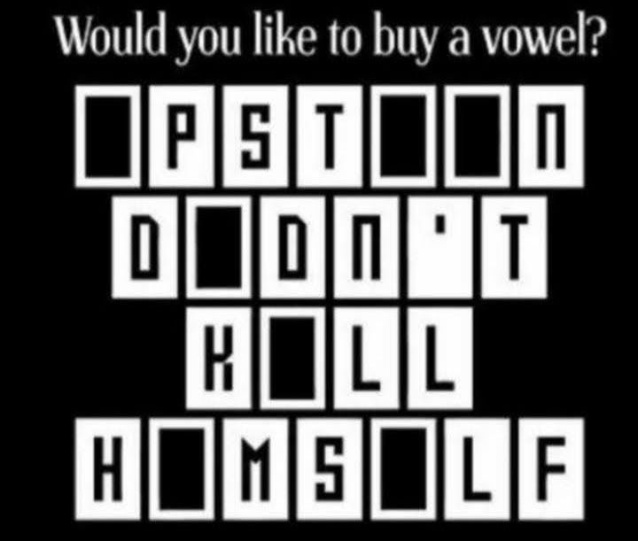 Would you like to buy a vowel LEEN0D nmnjn 1l HIWILIL H W5 WL F
