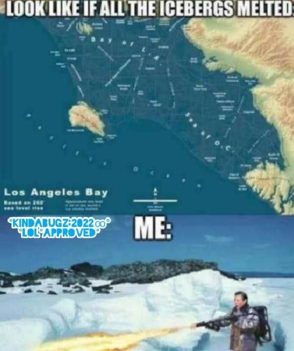 LOOKLIKE IF ALLTHE ICEBERGS MELTED Ty s Los Angeles Bay