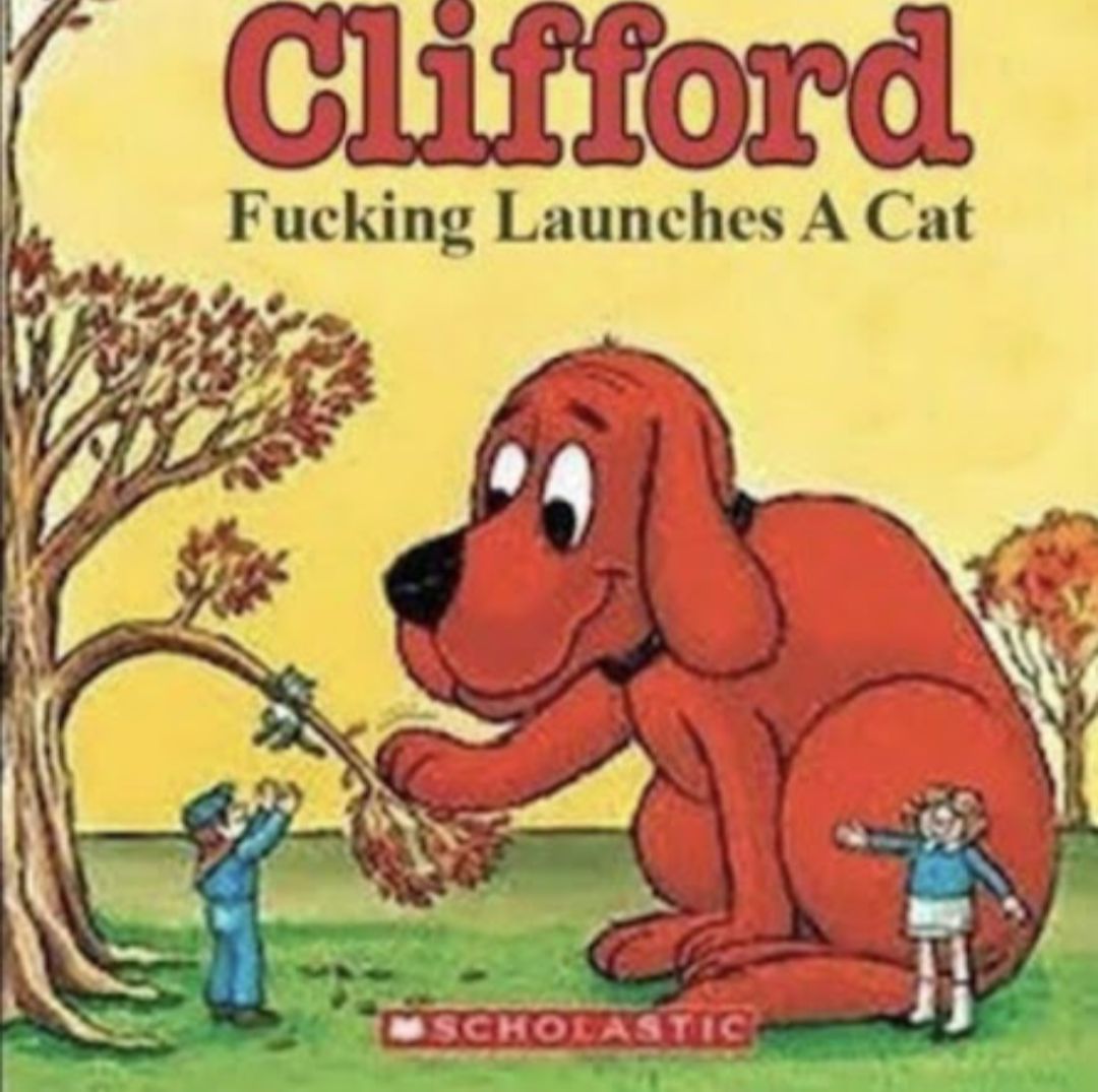Clifford Fucking Launches A Cat