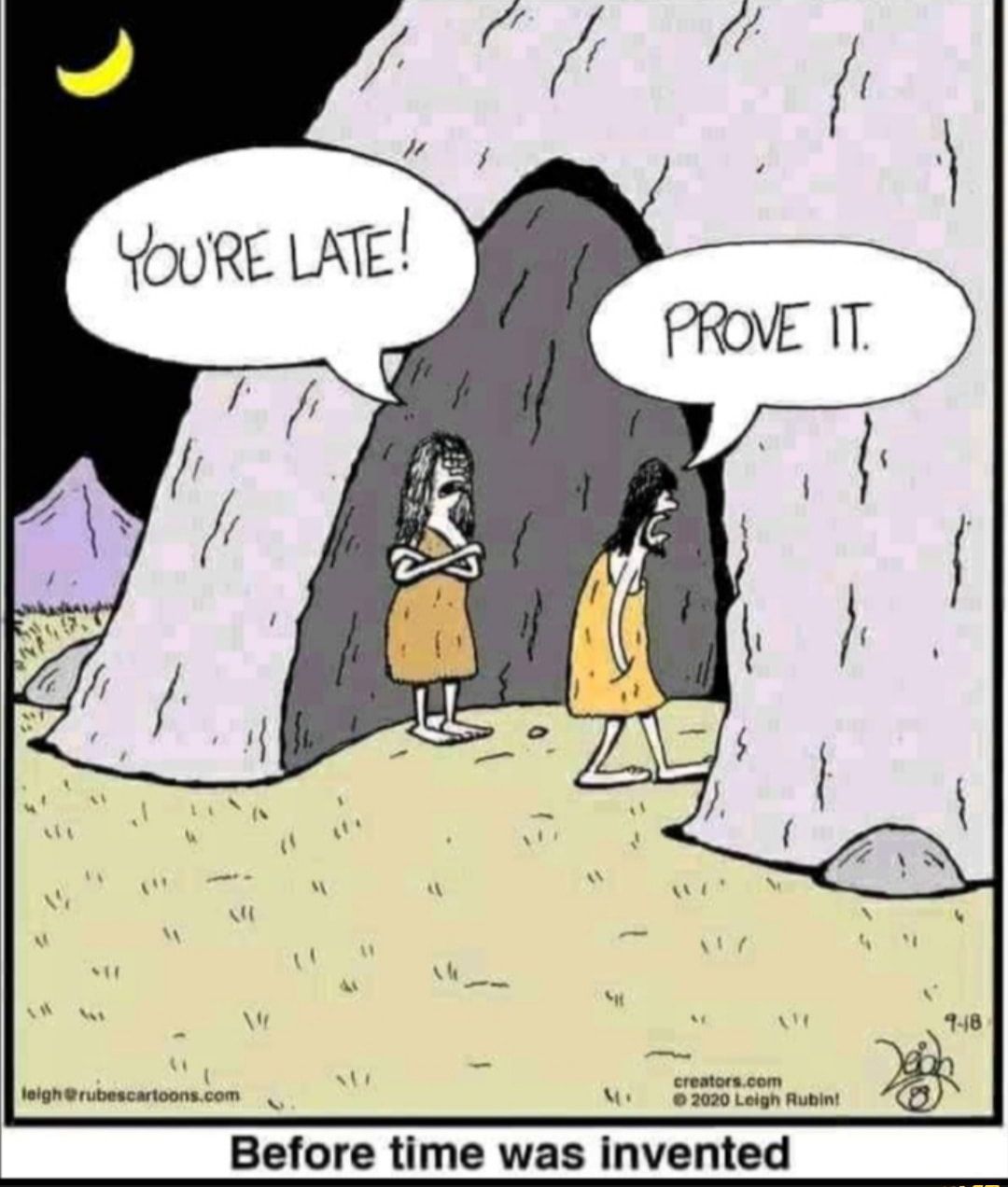 Before time was invented