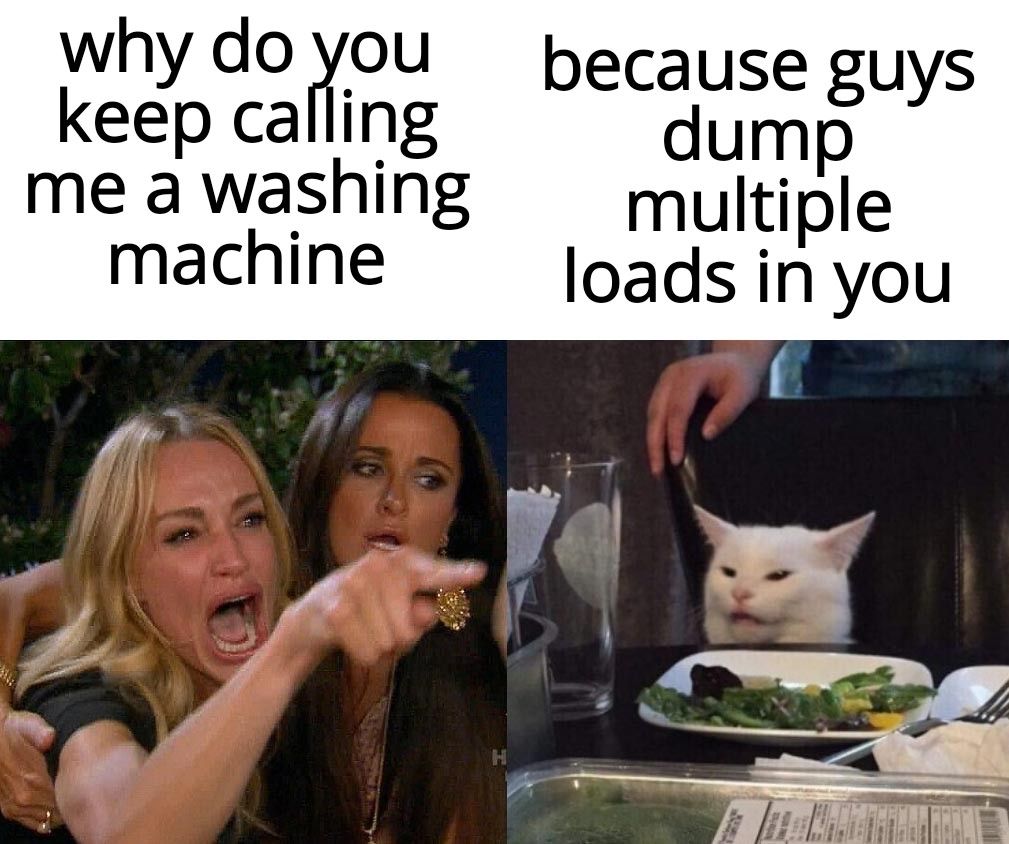 why doyou pecause guys keep calling dump me a washing multiple machine loads in you