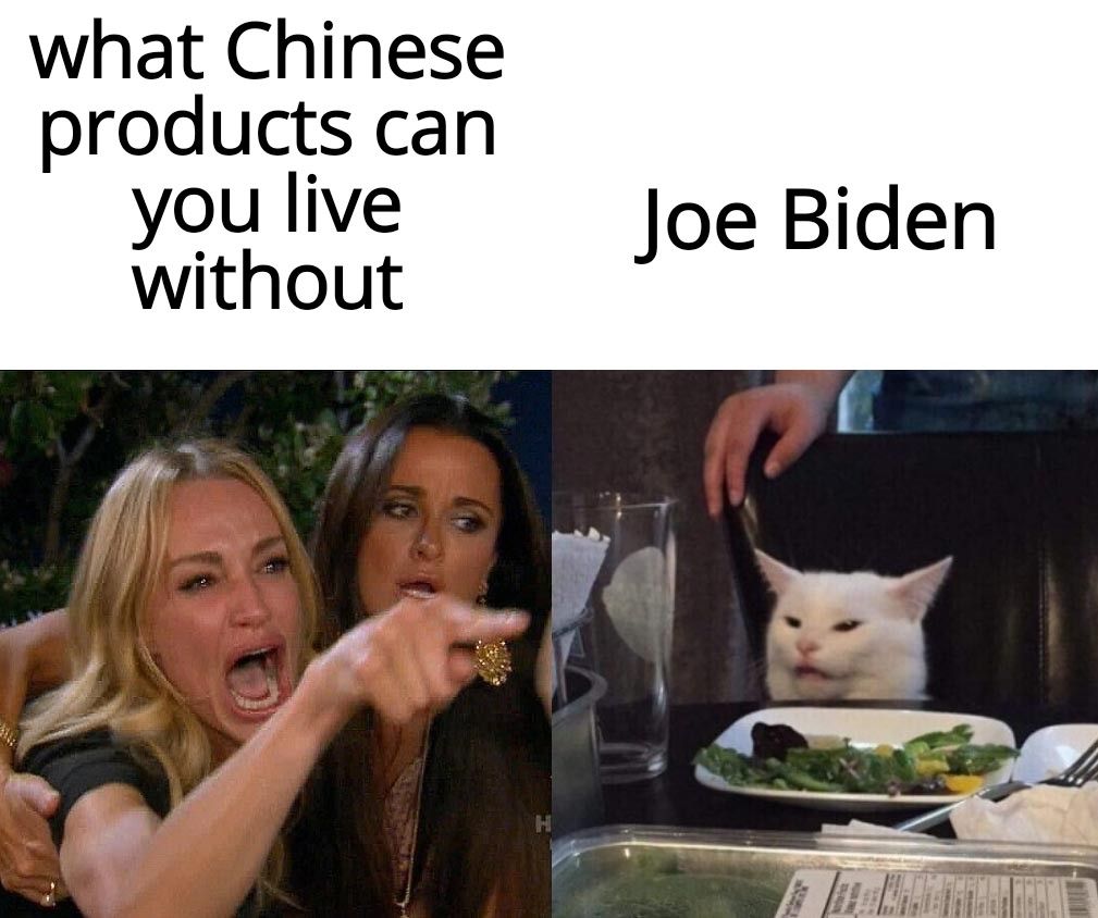 what Chinese products can you live Joe Biden without