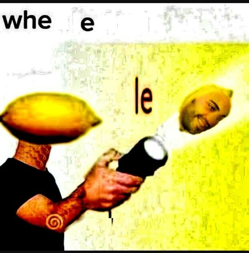 whe e