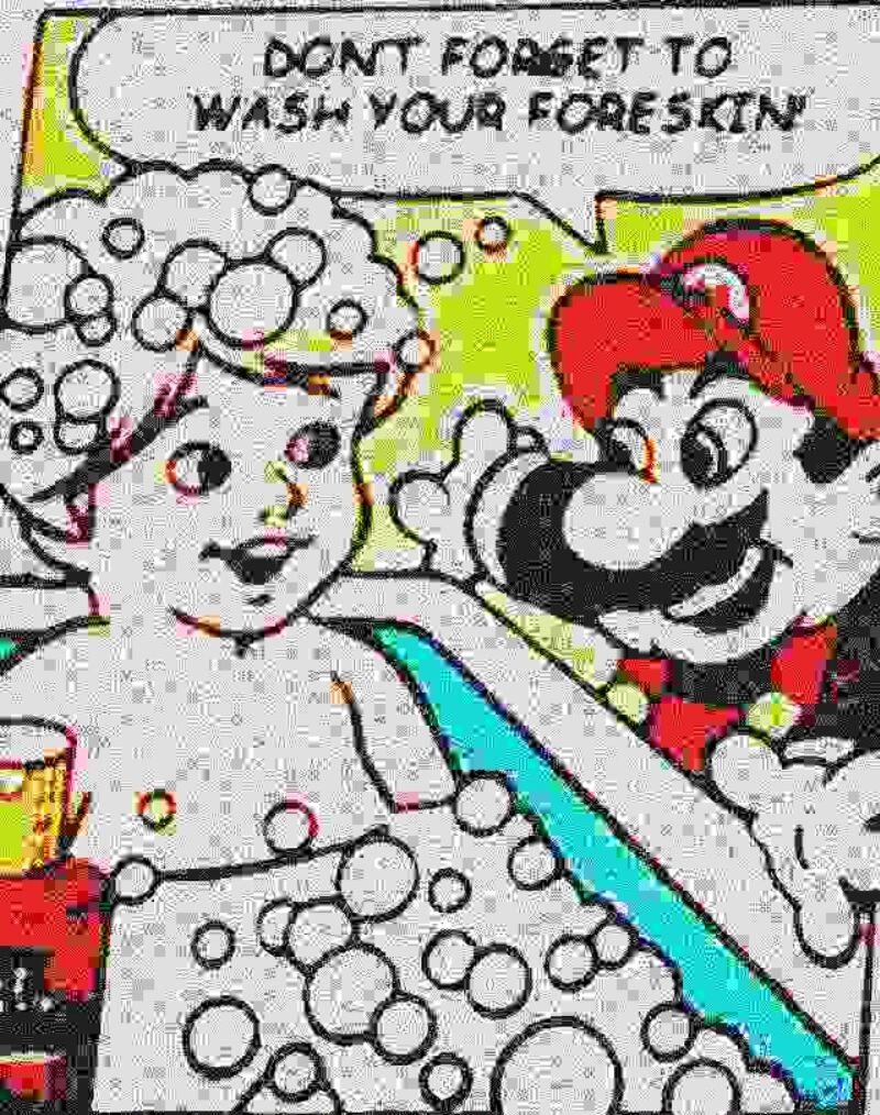 DONT FORGET TO WASH YOUR FORESKTN