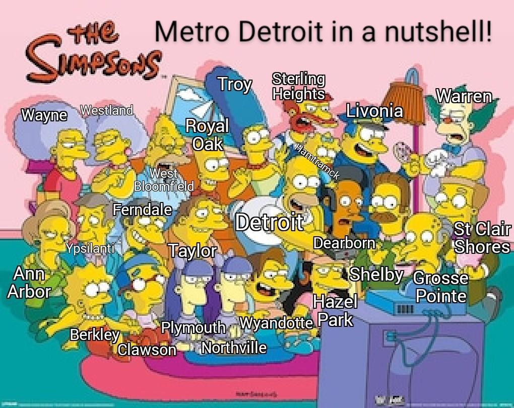 Metro Detroit in a nutshell